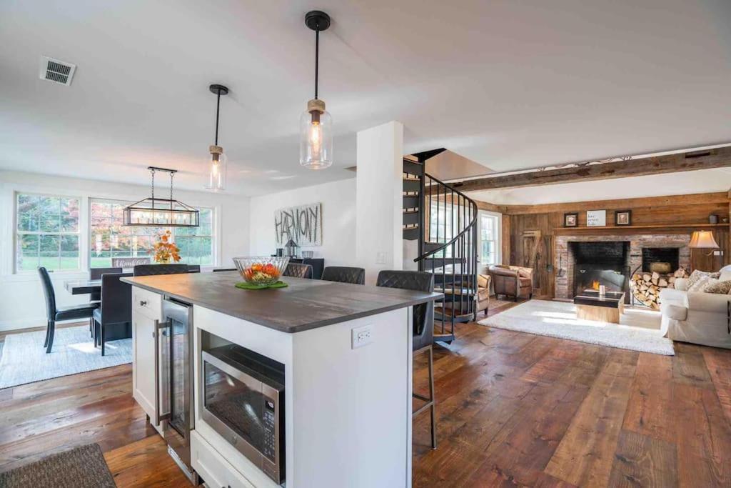 The Villa - Industrial Farmhouse With Hot Tub Dover المظهر الخارجي الصورة